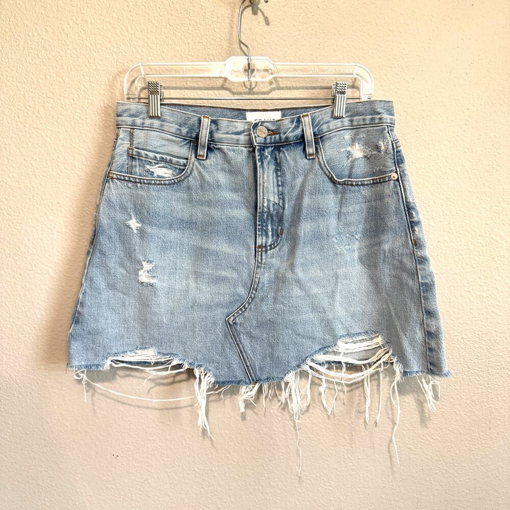 Frame Le High N Tight Skirt in Legacy Baines Wash Size 29 - Picture 2 of 8